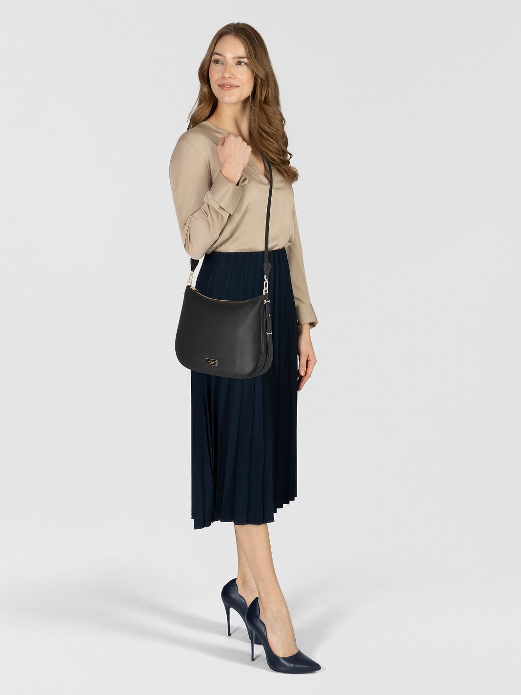 Kate Spade New York Liv Borsa a spalla Vera Pelle 35.5 cm Kate Spade New York Liv Borsa a spalla Vera Pelle 35.5 cm