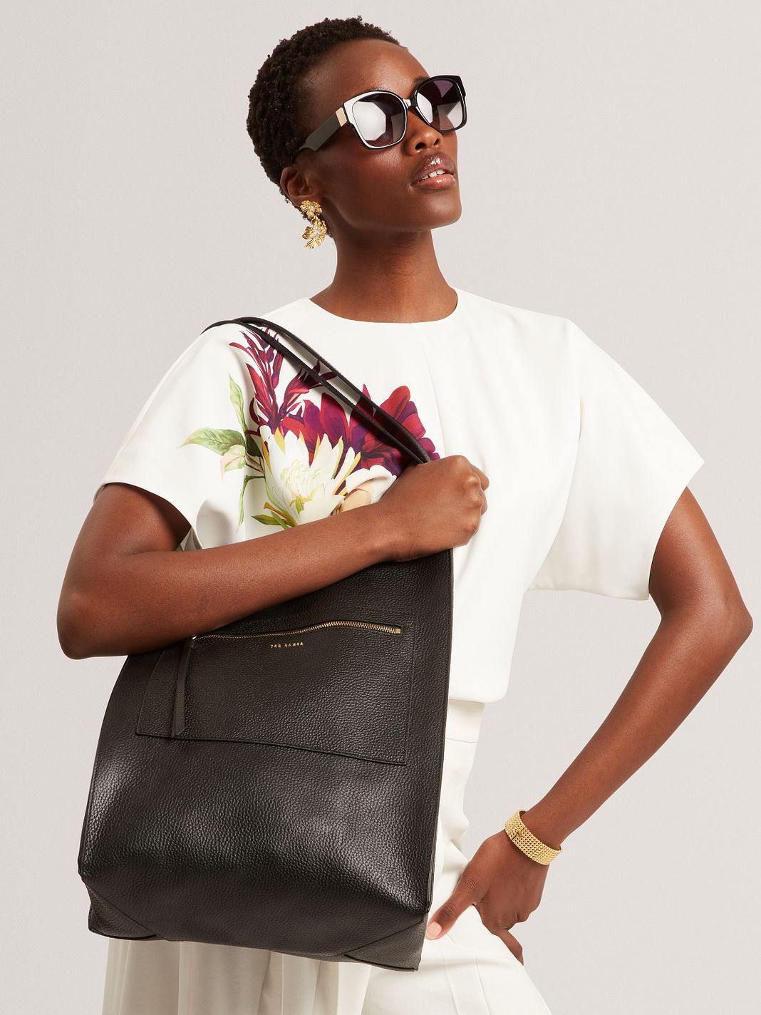 Ted Baker Tammila Borsa a spalla Vera Pelle 30 cm Ted Baker Tammila Borsa a spalla Vera Pelle 30 cm