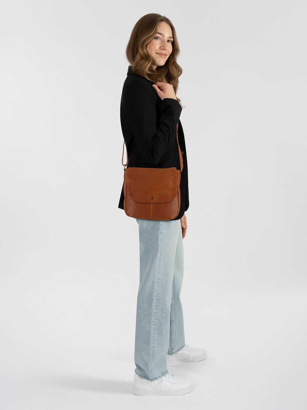 Greenburry Colombiana Crossbody taske Læder 25 cm Greenburry Colombiana Crossbody taske Læder 25 cm