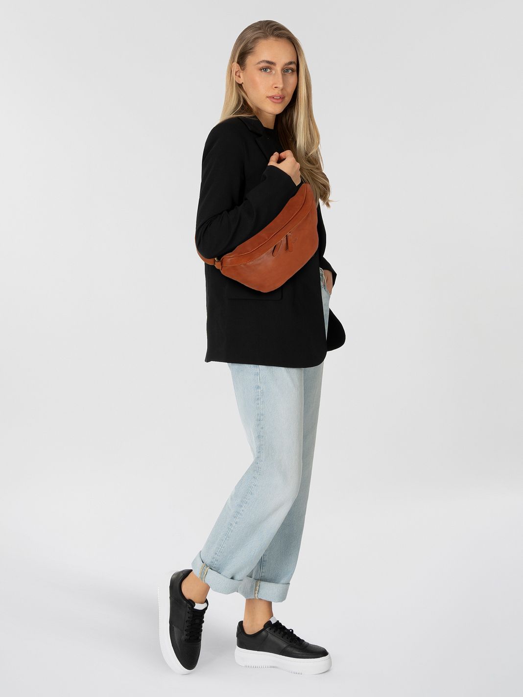 Greenburry Colombiana Crossbody-laukku Nahka 39 cm