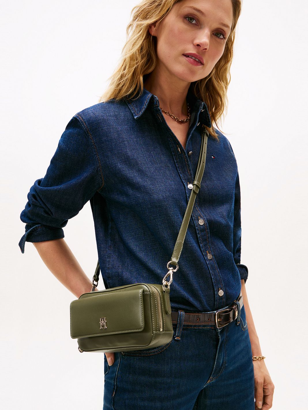 Tommy Hilfiger TH Icon Borsa a tracolla 20 cm