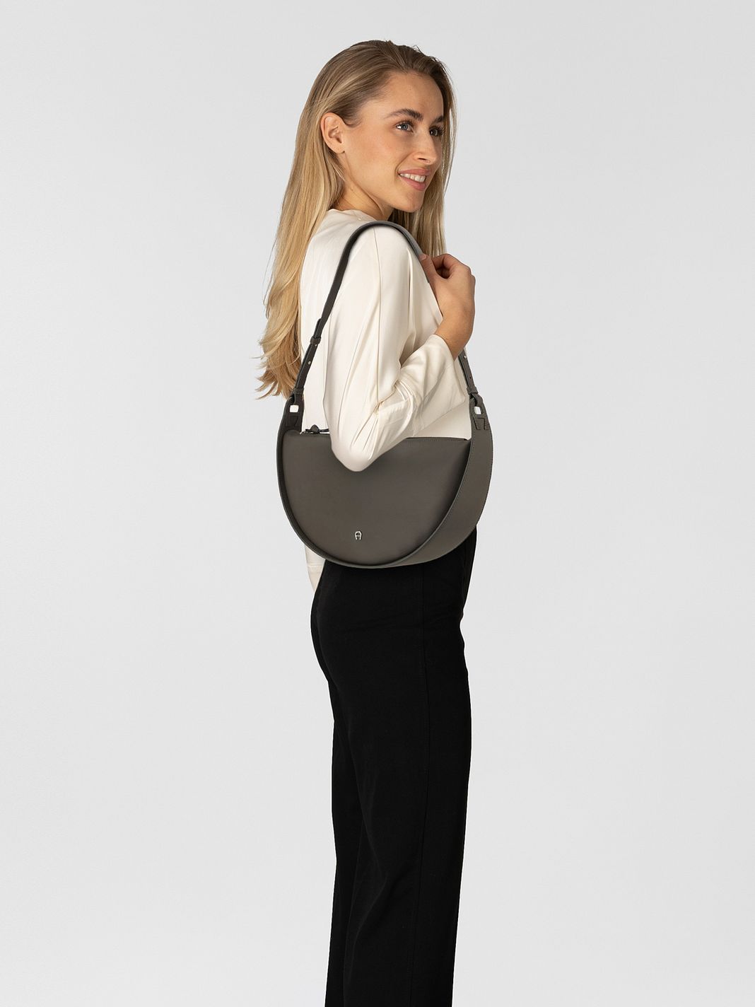 AIGNER Eliza Borsa a spalla Vera Pelle 25 cm