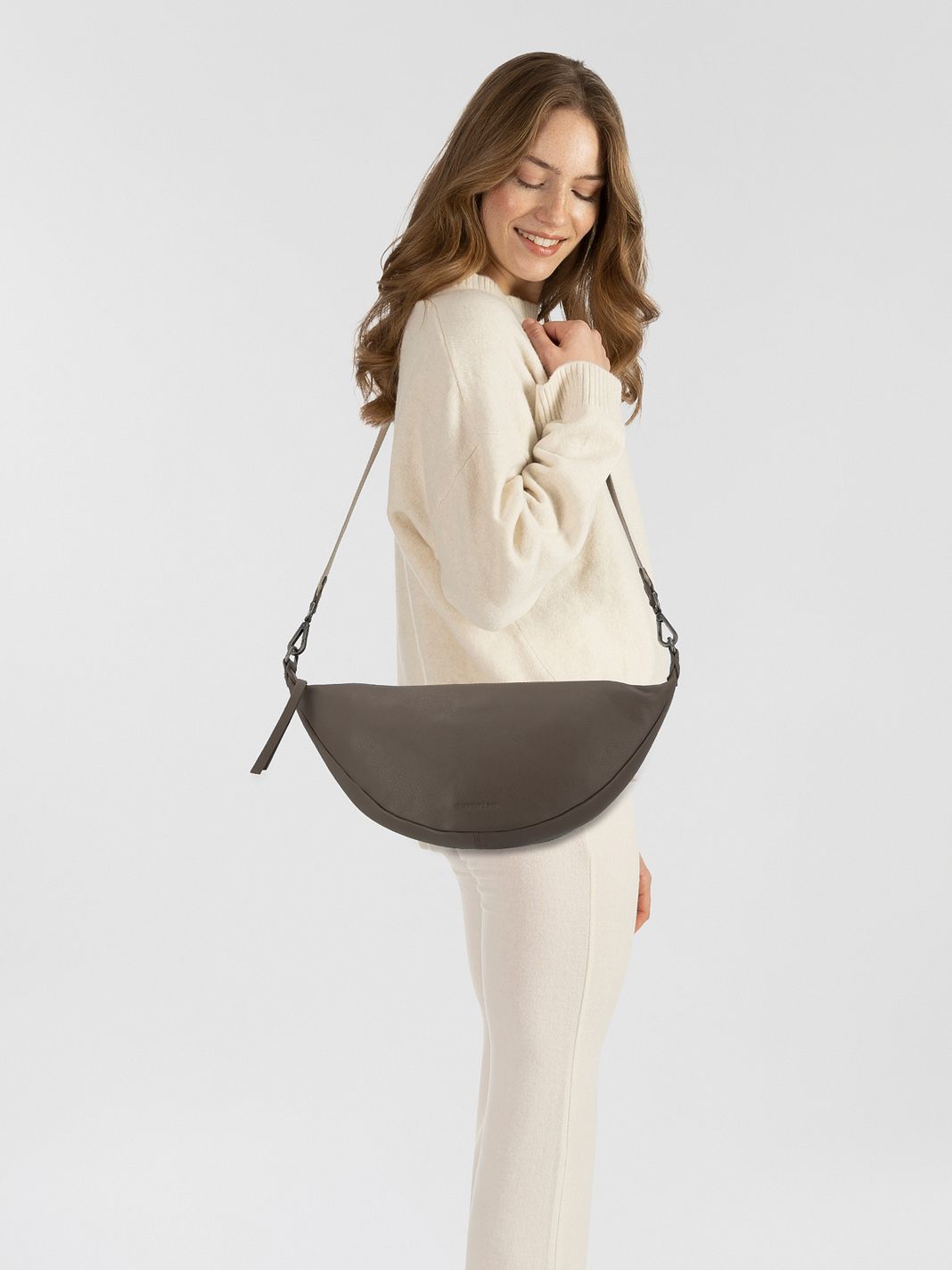 Harbour 2nd Just Pure Novalie Borsa a tracolla Vera Pelle 43 cm