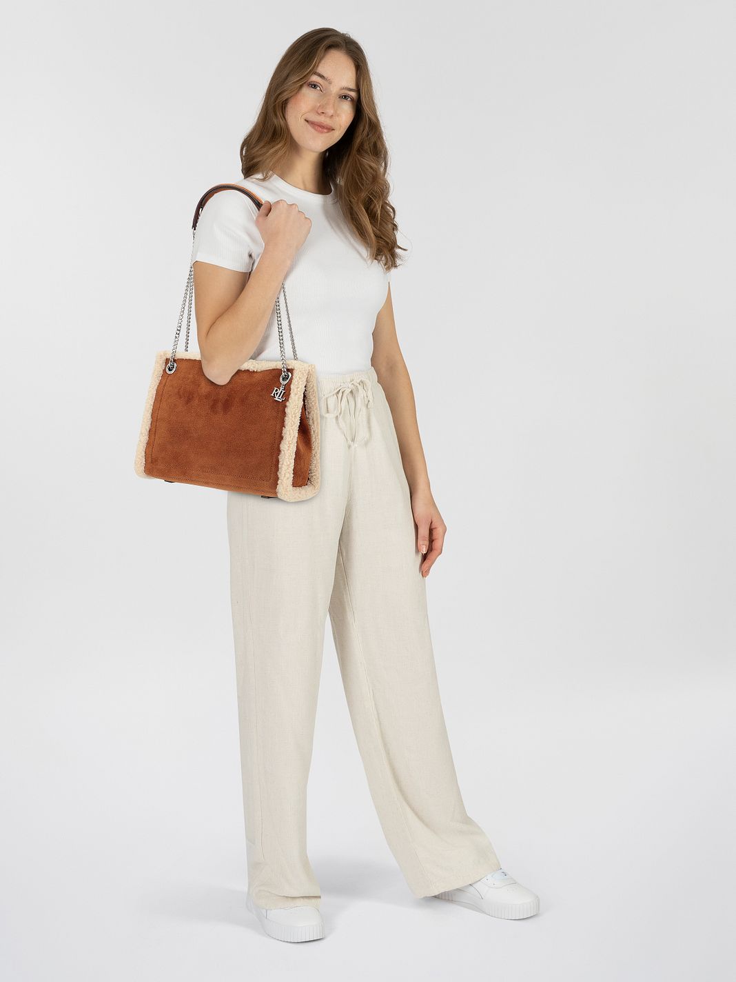 Lauren Ralph Lauren Bradley Olkalaukku Nahka 28.5 cm