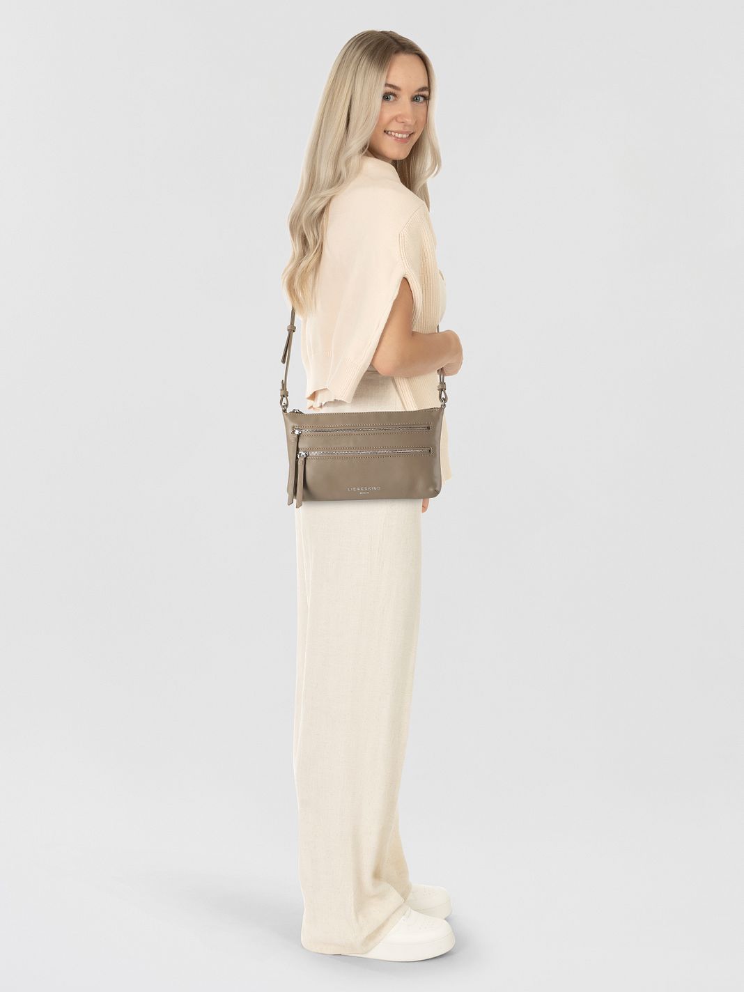Liebeskind Zena Borsa a tracolla S Vera Pelle 25 cm Liebeskind Zena Borsa a tracolla S Vera Pelle 25 cm