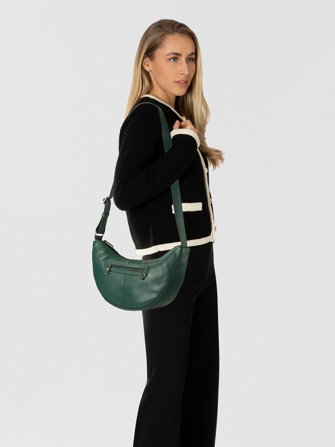 Liebeskind Moon Borsa a tracolla Vera Pelle 38 cm Liebeskind Moon Borsa a tracolla Vera Pelle 38 cm