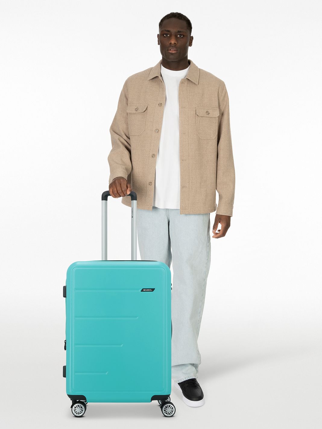 Gabol Future Plus 4 ruedas Trolley 66 cm Con asa expansible Gabol Future Plus 4 ruedas Trolley 66 cm Con asa expansible