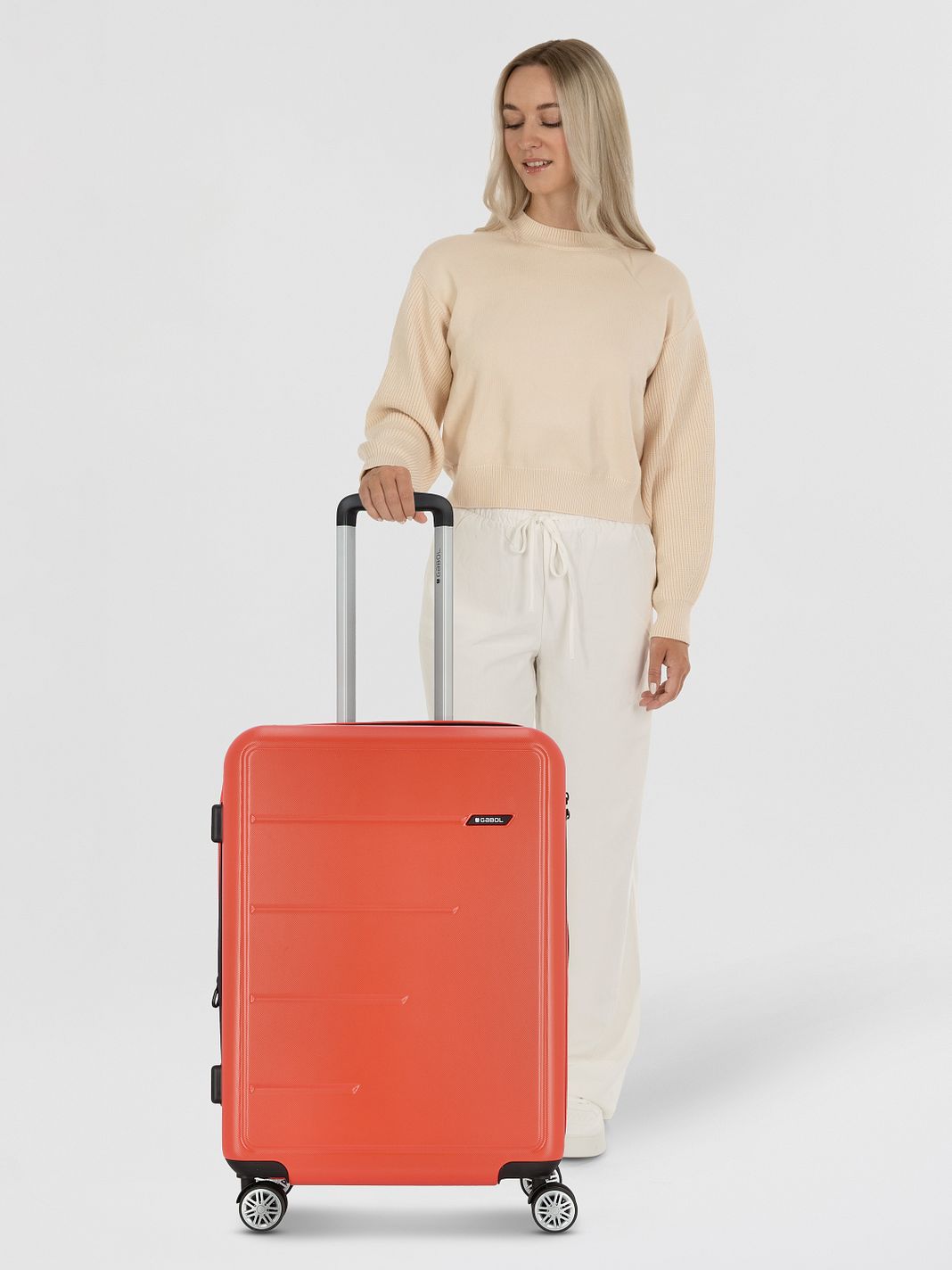 Gabol Future Plus 4 ruedas Trolley 66 cm Con asa expansible Gabol Future Plus 4 ruedas Trolley 66 cm Con asa expansible