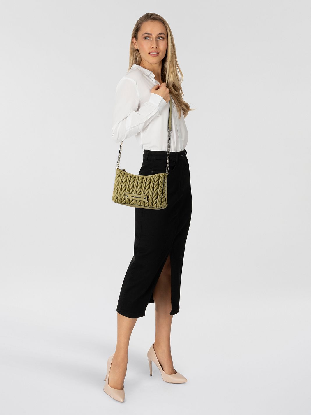 Karl Lagerfeld Weave Borsa a tracolla 26 cm Karl Lagerfeld Weave Borsa a tracolla 26 cm