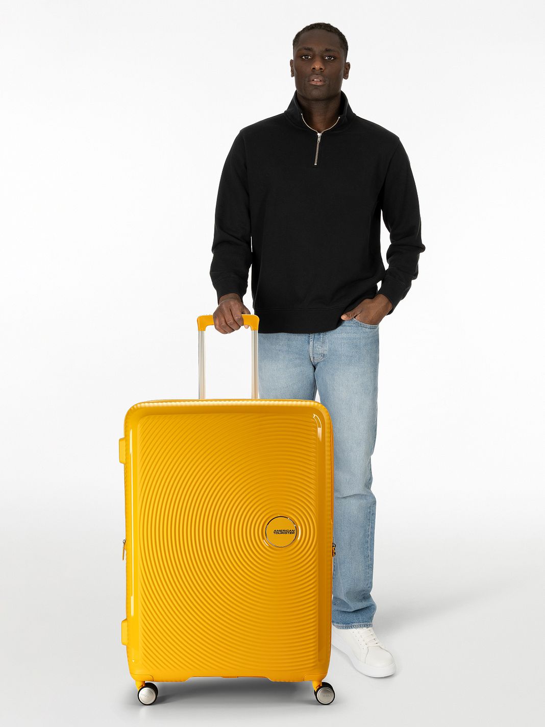 American Tourister Soundbox 4-hjulig Resväska 80 cm med expansionsveck American Tourister Soundbox 4-hjulig Resväska 80 cm med expansionsveck