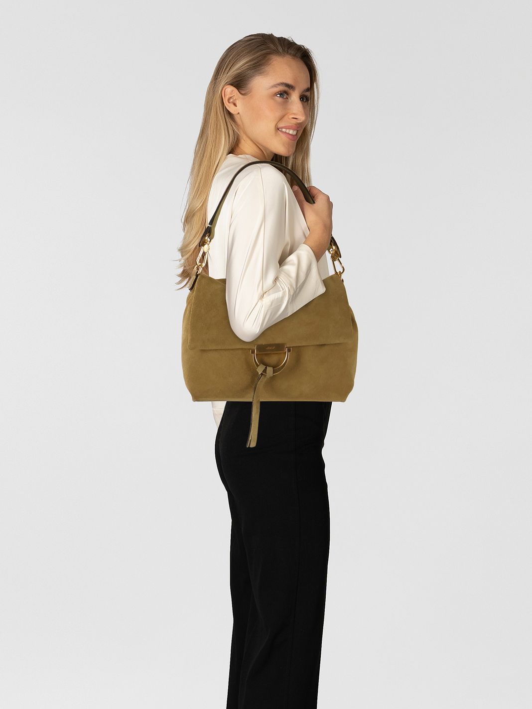 abro Temi Axelväska Läder 26 cm