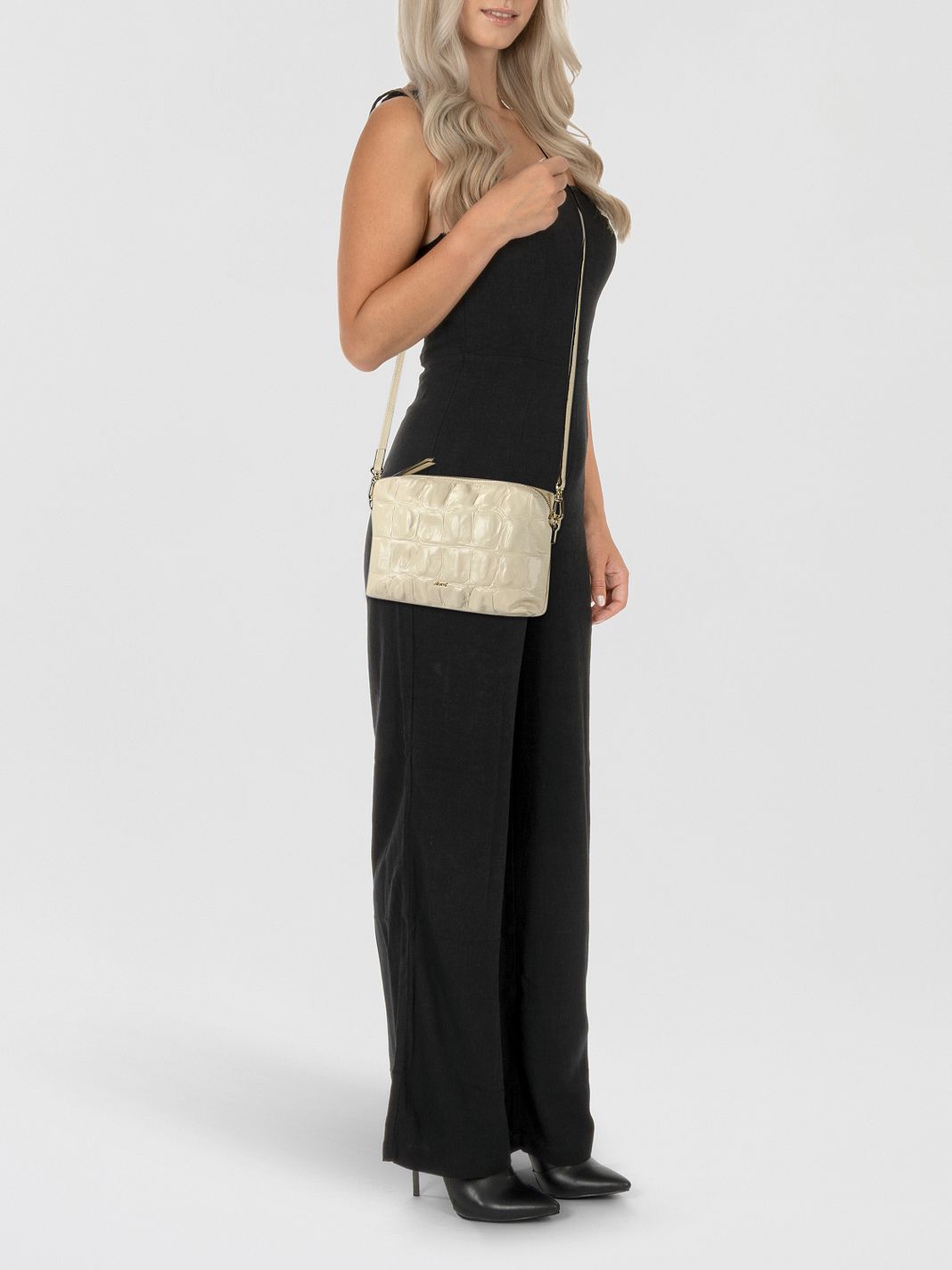abro Kaia Crossbody-väska Läder 22 cm
