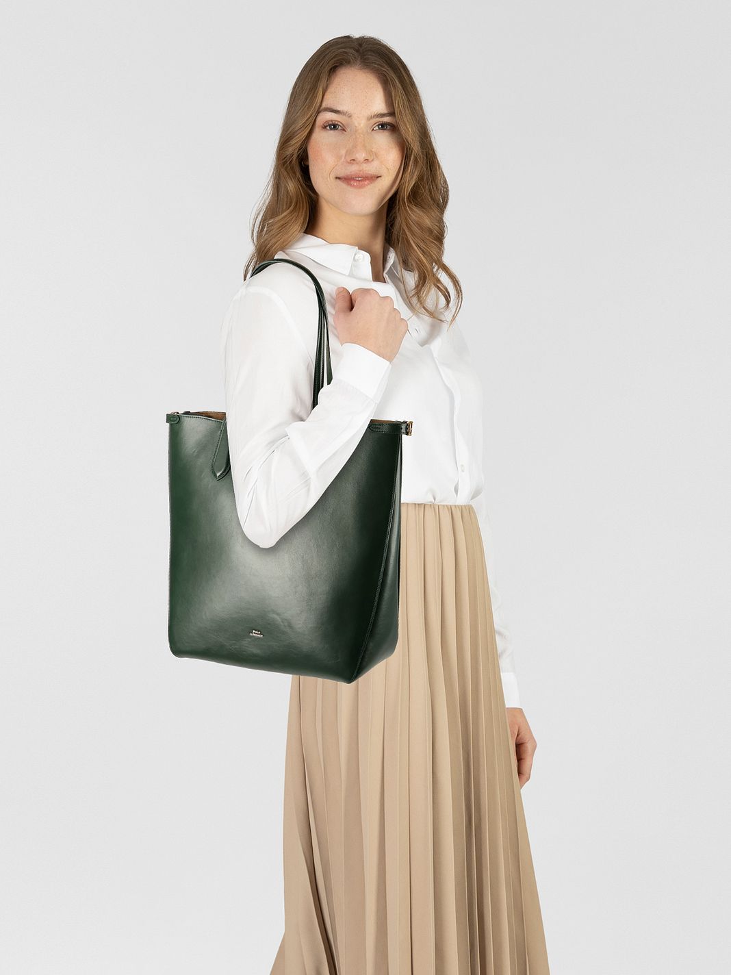 POLO RALPH LAUREN Bellport Borsa shopper Vera Pelle 42 cm POLO RALPH LAUREN Bellport Borsa shopper Vera Pelle 42 cm