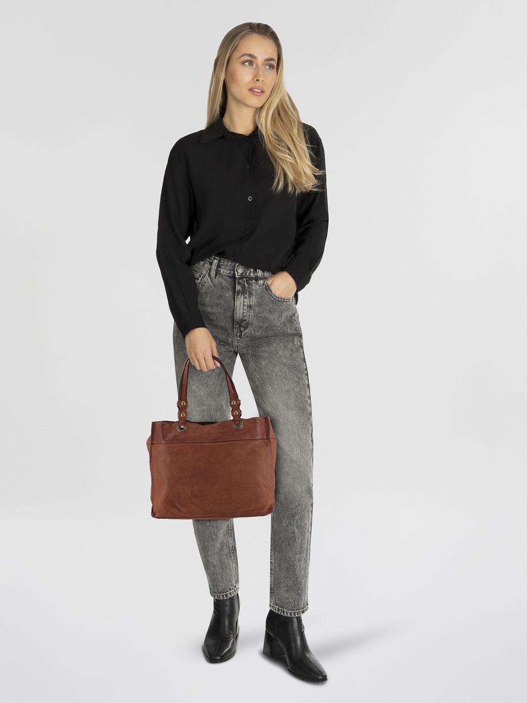Campomaggi Dalia Borsa shopper Vera Pelle 35 cm Campomaggi Dalia Borsa shopper Vera Pelle 35 cm