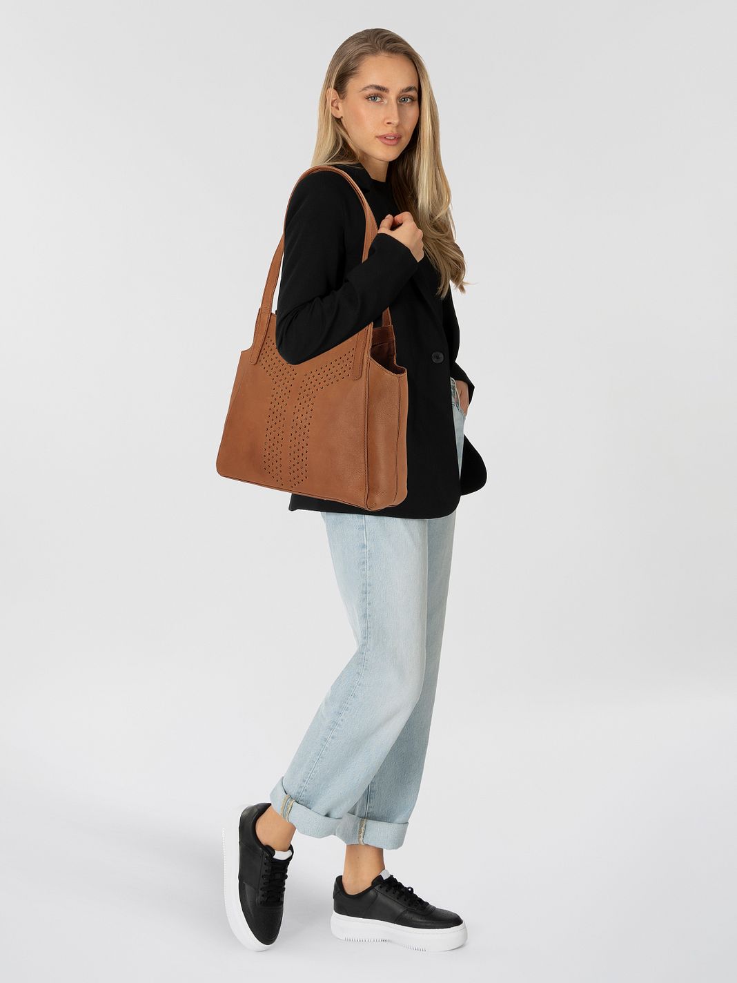 Cowboysbag Lavish Imbler Borsa a spalla Vera Pelle 30 cm Cowboysbag Lavish Imbler Borsa a spalla Vera Pelle 30 cm