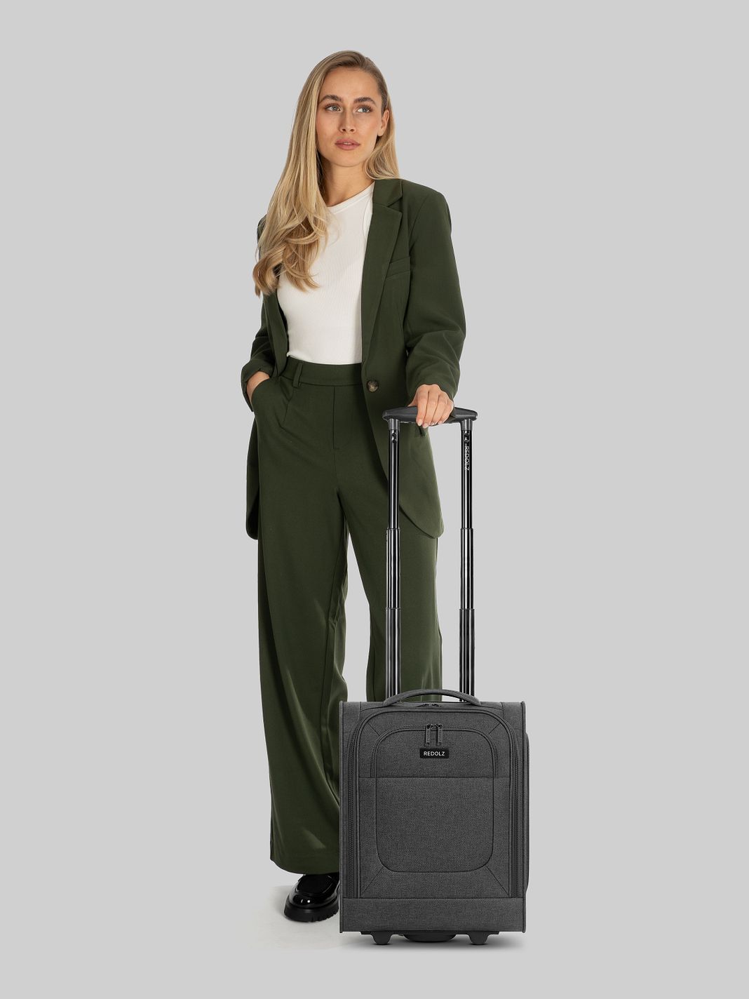 Redolz Essentials 12 Trolley cabina con 2 ruote, modello Underseater XS, 43 cm, agganciabile Redolz Essentials 12 Trolley cabina con 2 ruote, modello Underseater XS, 43 cm, agganciabile