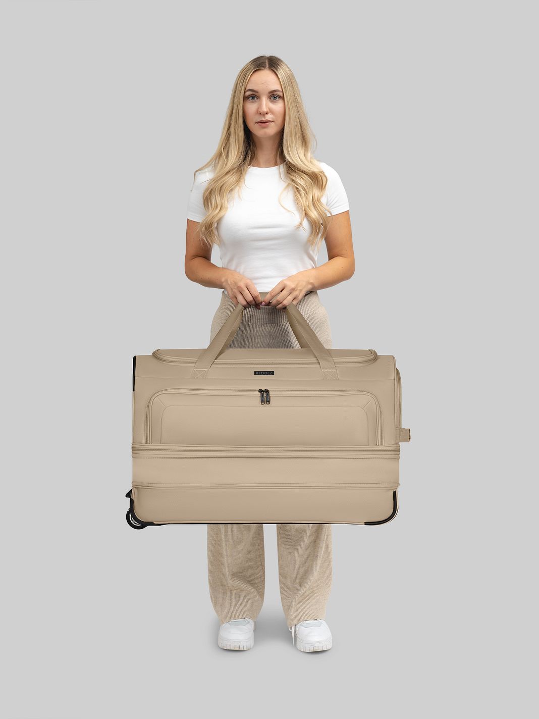 Redolz Duffle Essentials 2-pyöräinen matkakassi, pituus 70 cm, laajennettava osa Redolz Duffle Essentials 2-pyöräinen matkakassi, pituus 70 cm, laajennettava osa