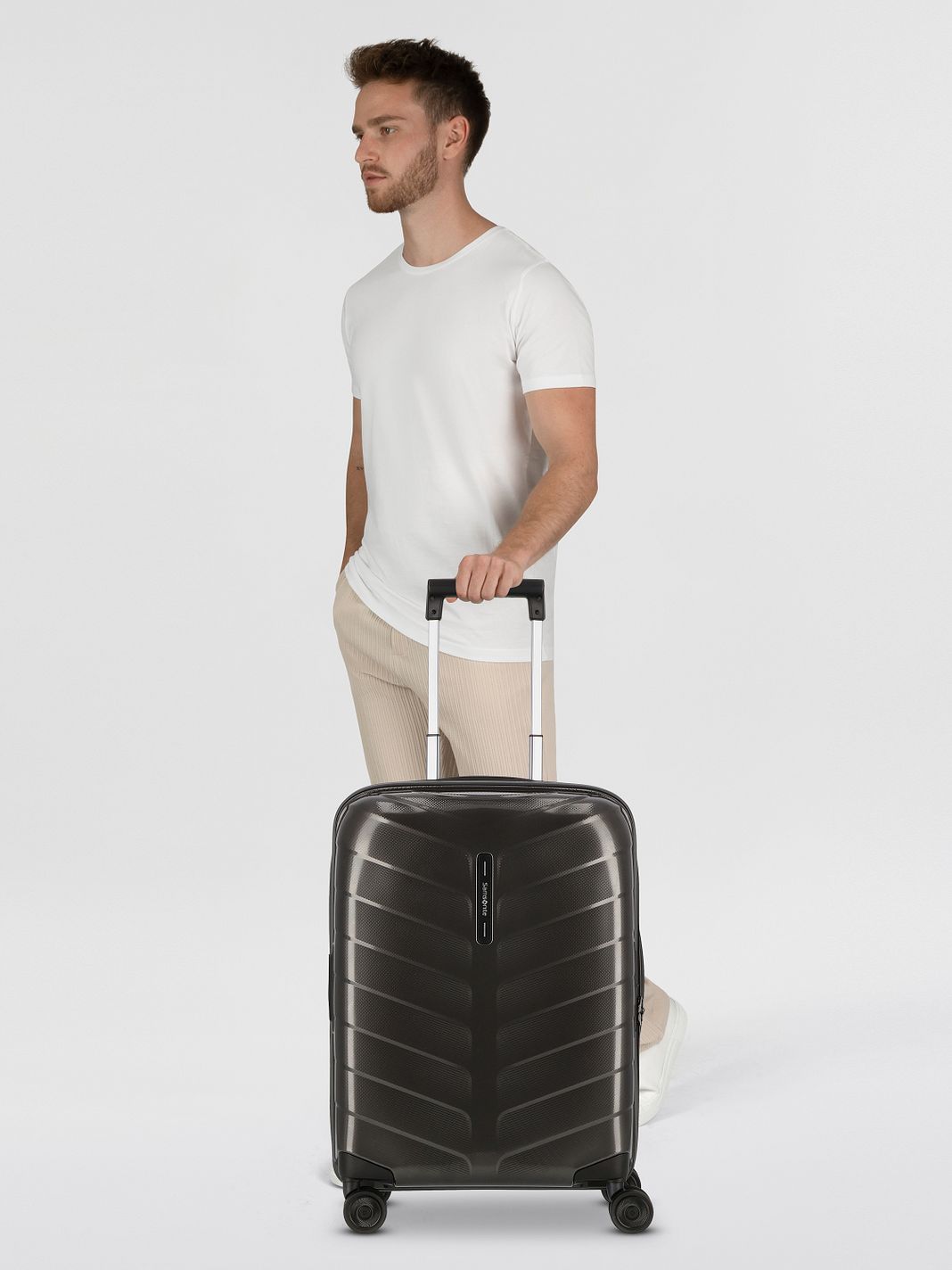 Samsonite Attrix 4 ruote Trolley cabina 55 cm espandibile