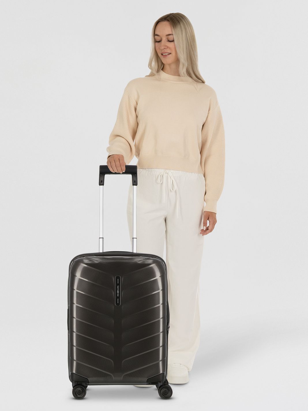 Samsonite Attrix 4 ruote Trolley cabina 55 cm espandibile