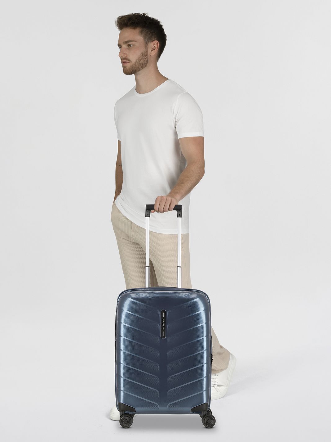 Samsonite Attrix 4 ruote Trolley cabina 55 cm espandibile