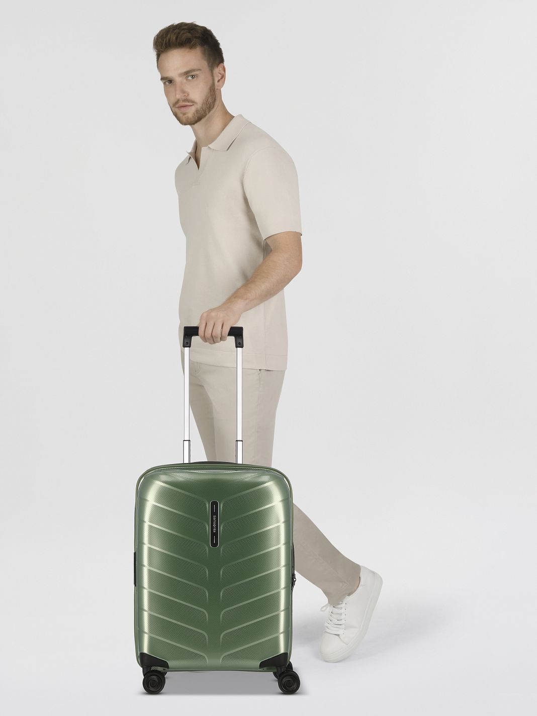 Samsonite Attrix 4 ruote Trolley cabina 55 cm espandibile