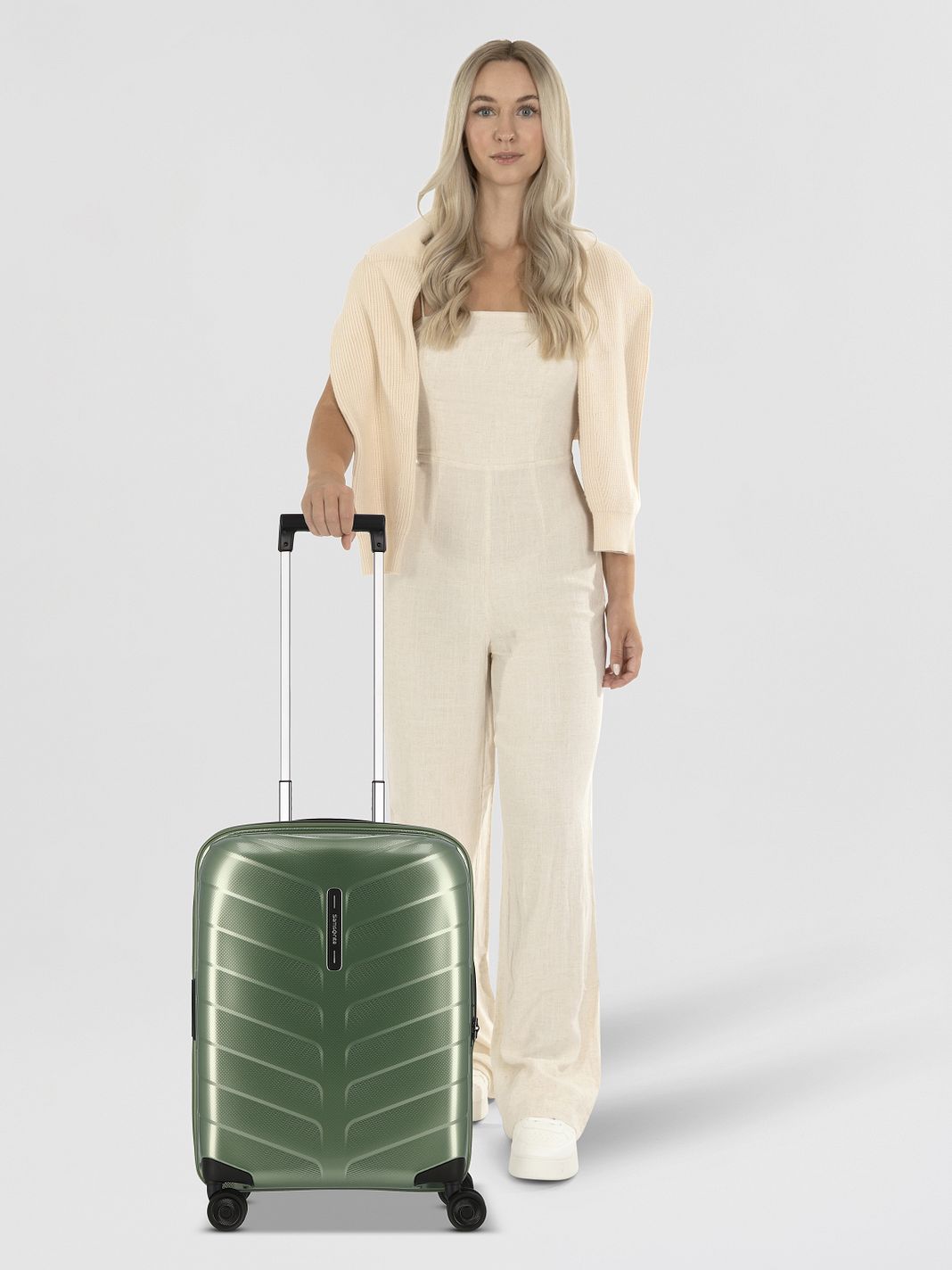 Samsonite Attrix 4 ruote Trolley cabina 55 cm espandibile