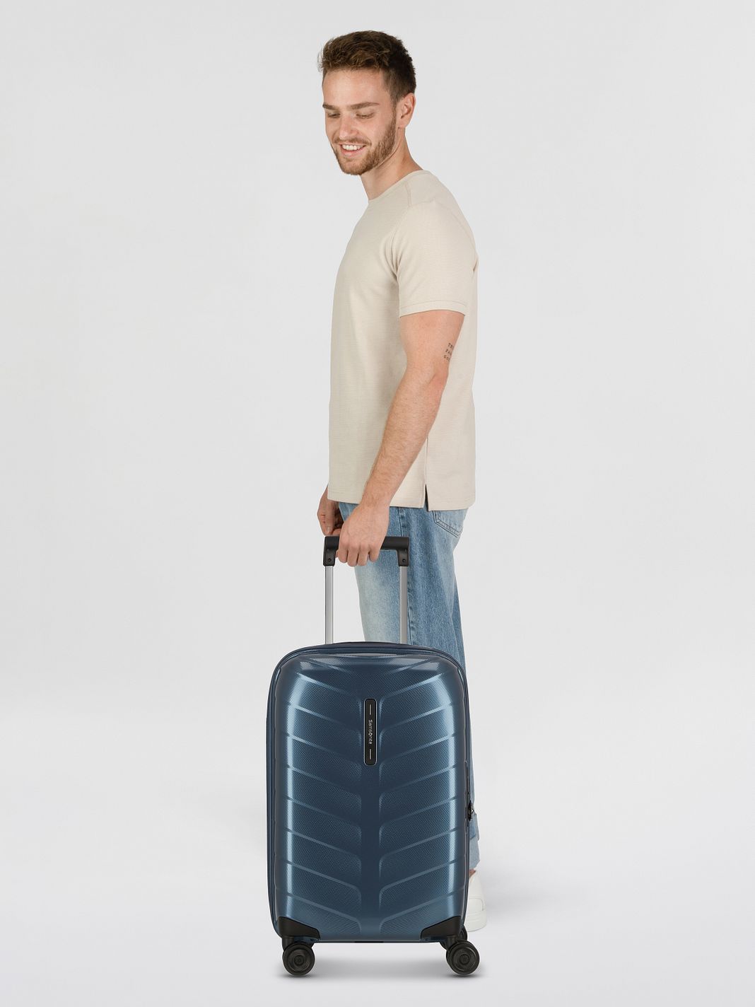 Samsonite Attrix 4 ruote Trolley cabina 55 cm espandibile Samsonite Attrix 4 ruote Trolley cabina 55 cm espandibile
