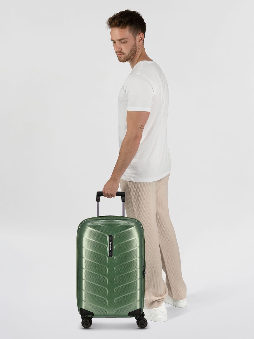 Samsonite Attrix 4 ruote Trolley cabina 55 cm espandibile Samsonite Attrix 4 ruote Trolley cabina 55 cm espandibile