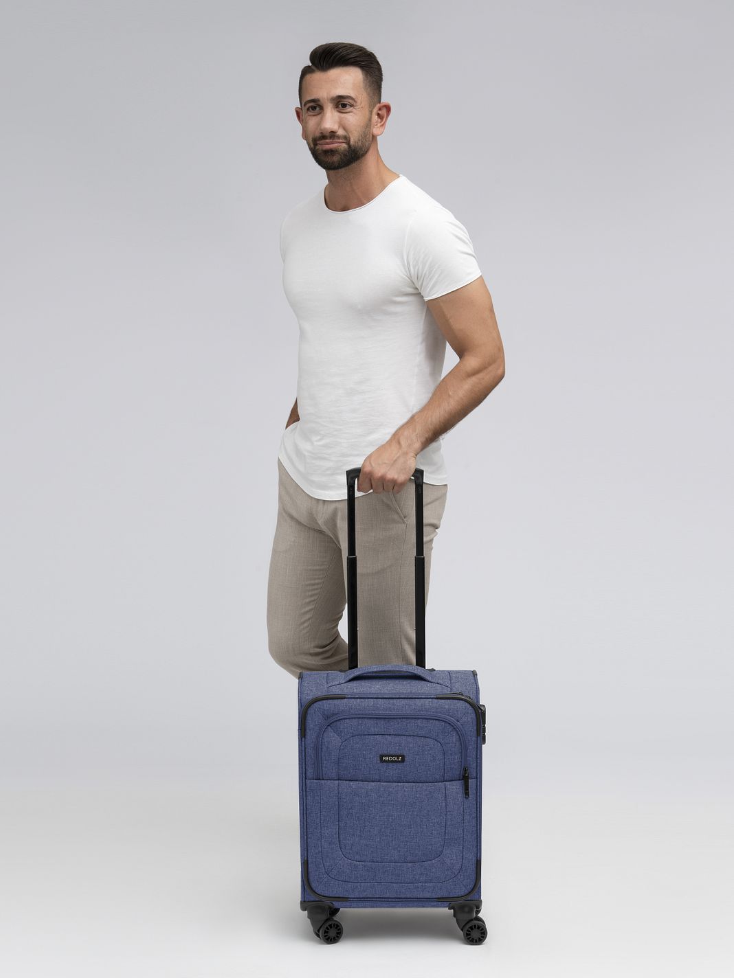 Redolz Essentials 12 CABIN 4 ruote Trolley cabina 55 cm Redolz Essentials 12 CABIN 4 ruote Trolley cabina 55 cm