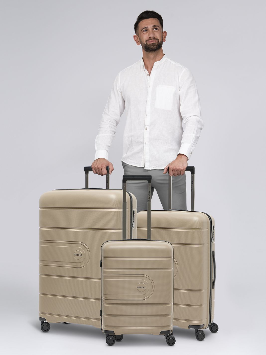 Redolz Essentials 11 3-SET 4 ruote Set di valigie 3 pezzi