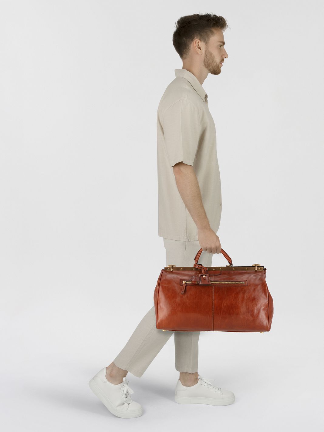 The Bridge Story Viaggio Borsa da viaggio Vera Pelle 50 cm The Bridge Story Viaggio Borsa da viaggio Vera Pelle 50 cm