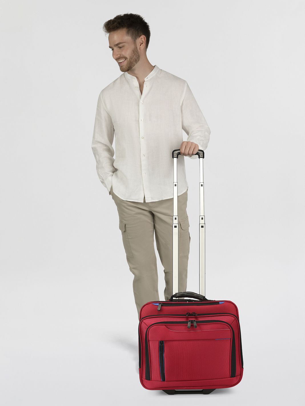 Dermata 2 ruedas Trolley ejecutivo 38 cm Compartimento para el portátil