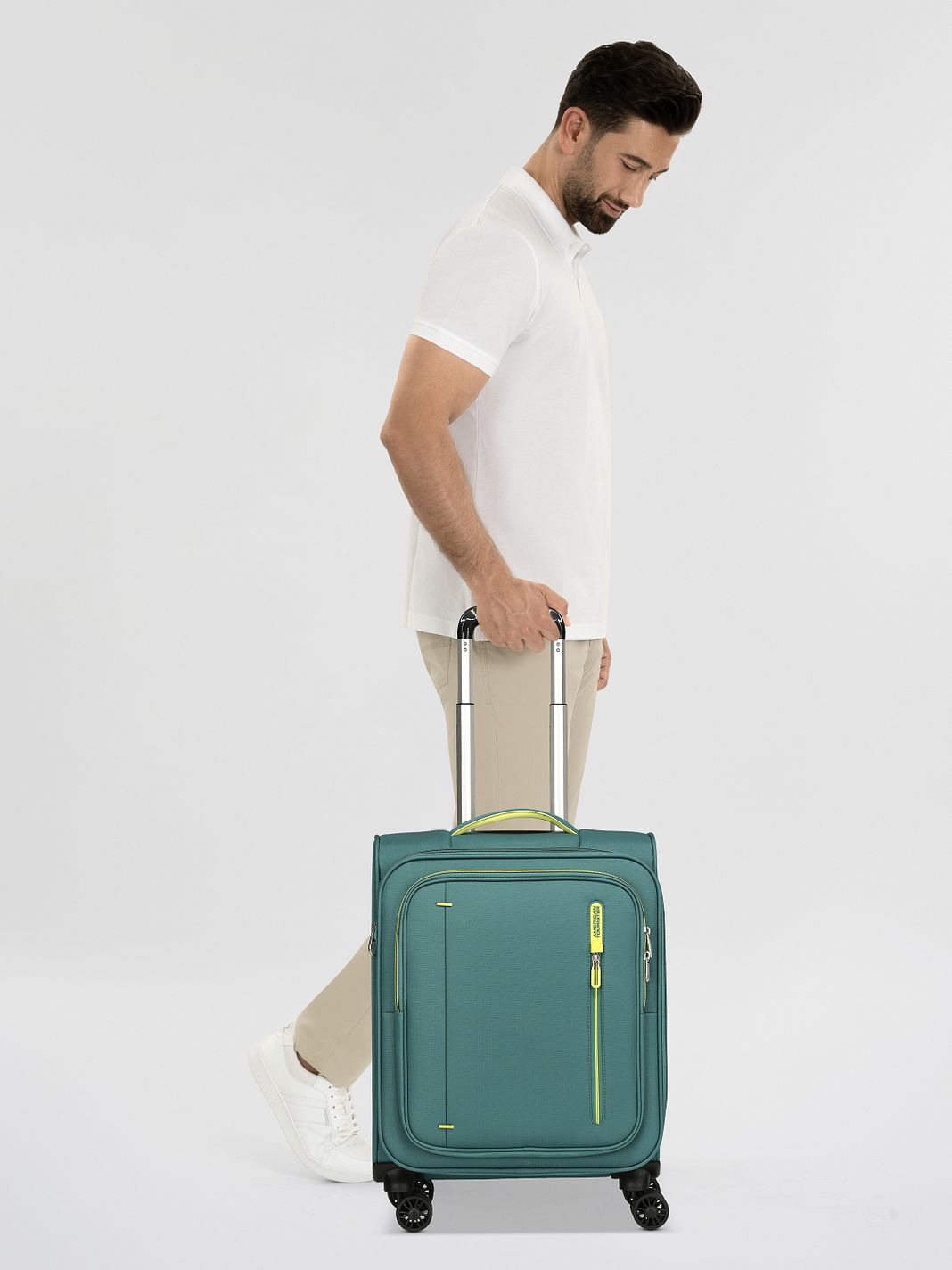 American Tourister Cloudrider 4 ruote Trolley cabina S 55 cm espandibile American Tourister Cloudrider 4 ruote Trolley cabina S 55 cm espandibile