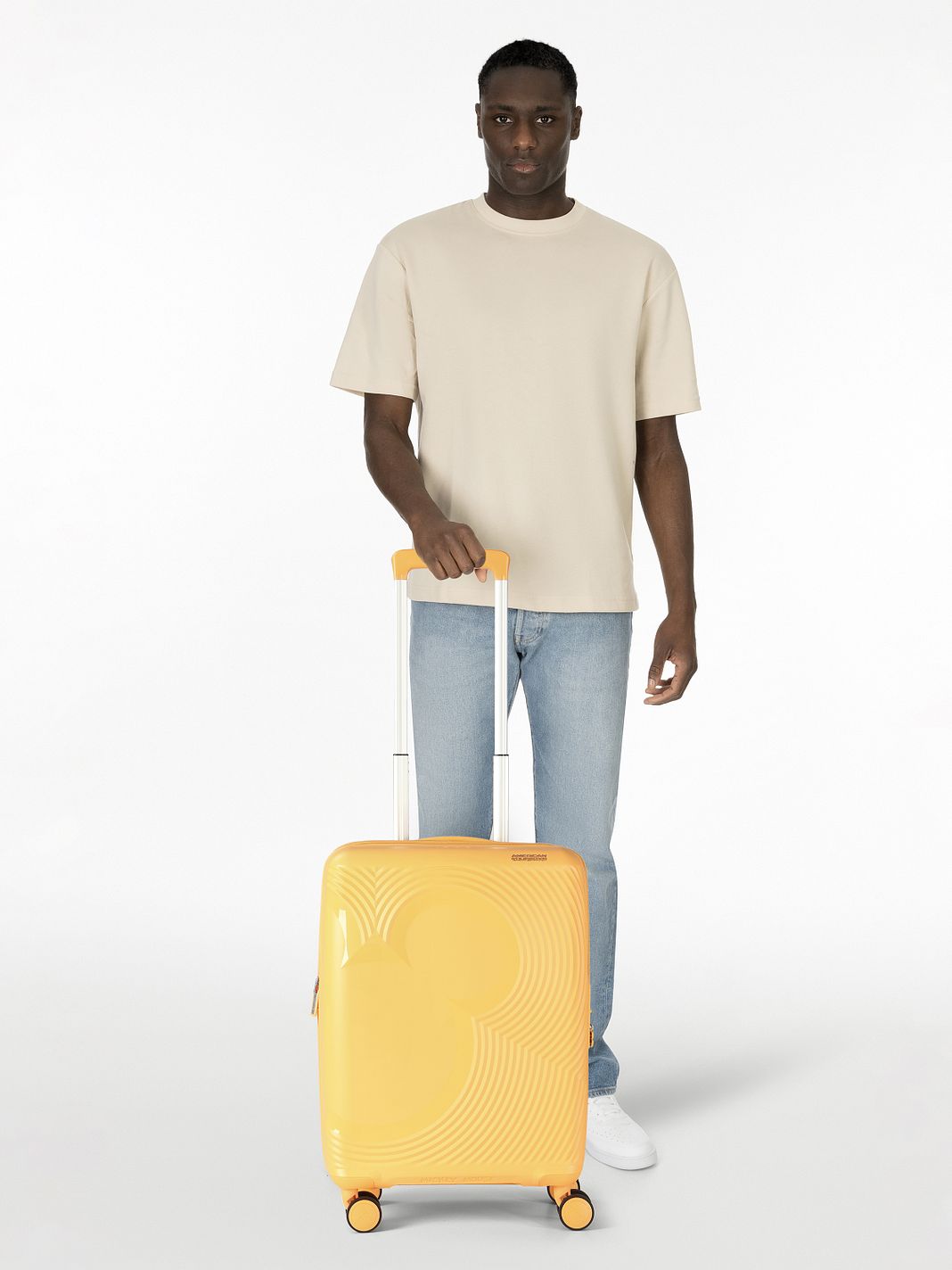 American Tourister Mickey Magic 4 ruote Trolley cabina 55 cm espandibile
