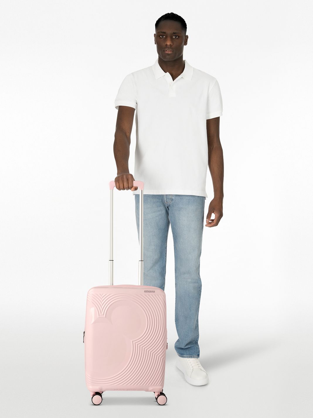 American Tourister Mickey Magic 4 ruedas Maleta de cabina 55 cm Con asa expansible