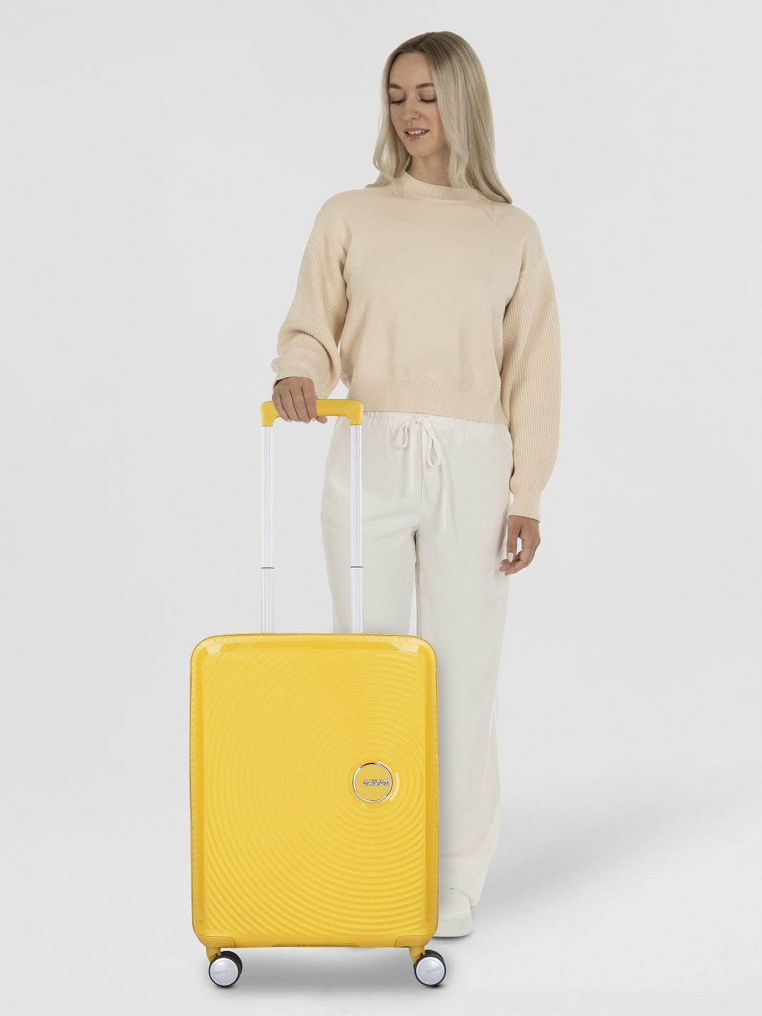 American Tourister Soundbox 4-hjulet Håndbagage 55 cm med ekspansion