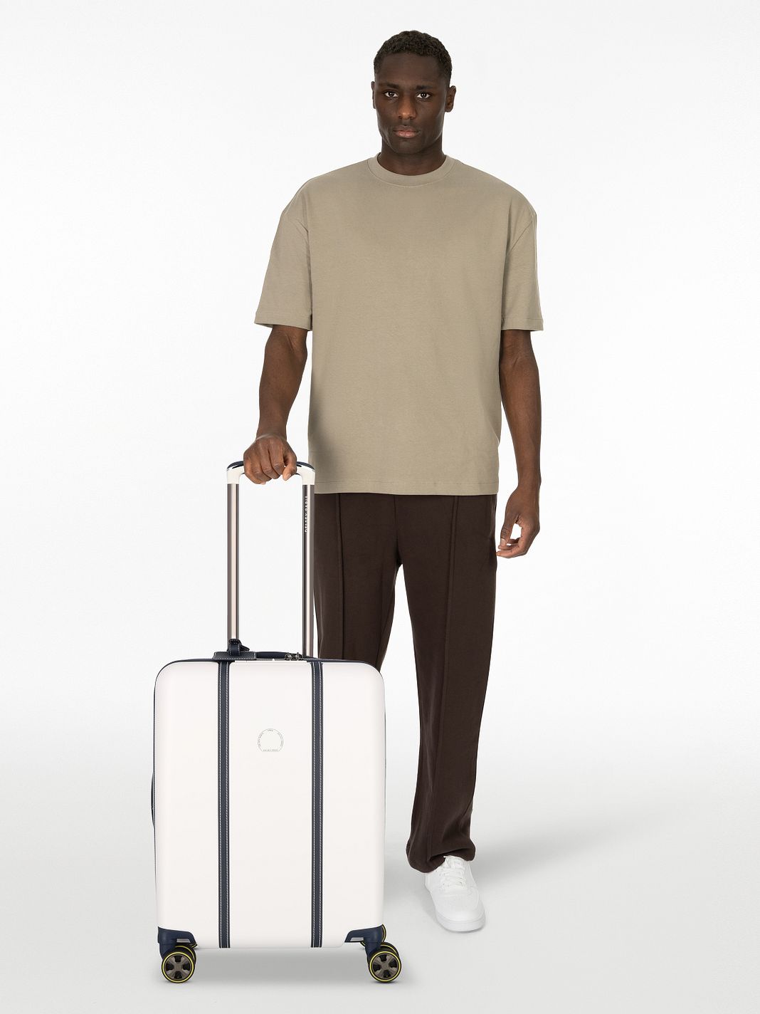 Delsey Paris Cadence 4 ruote Trolley cabina 55 cm espandibile Delsey Paris Cadence 4 ruote Trolley cabina 55 cm espandibile