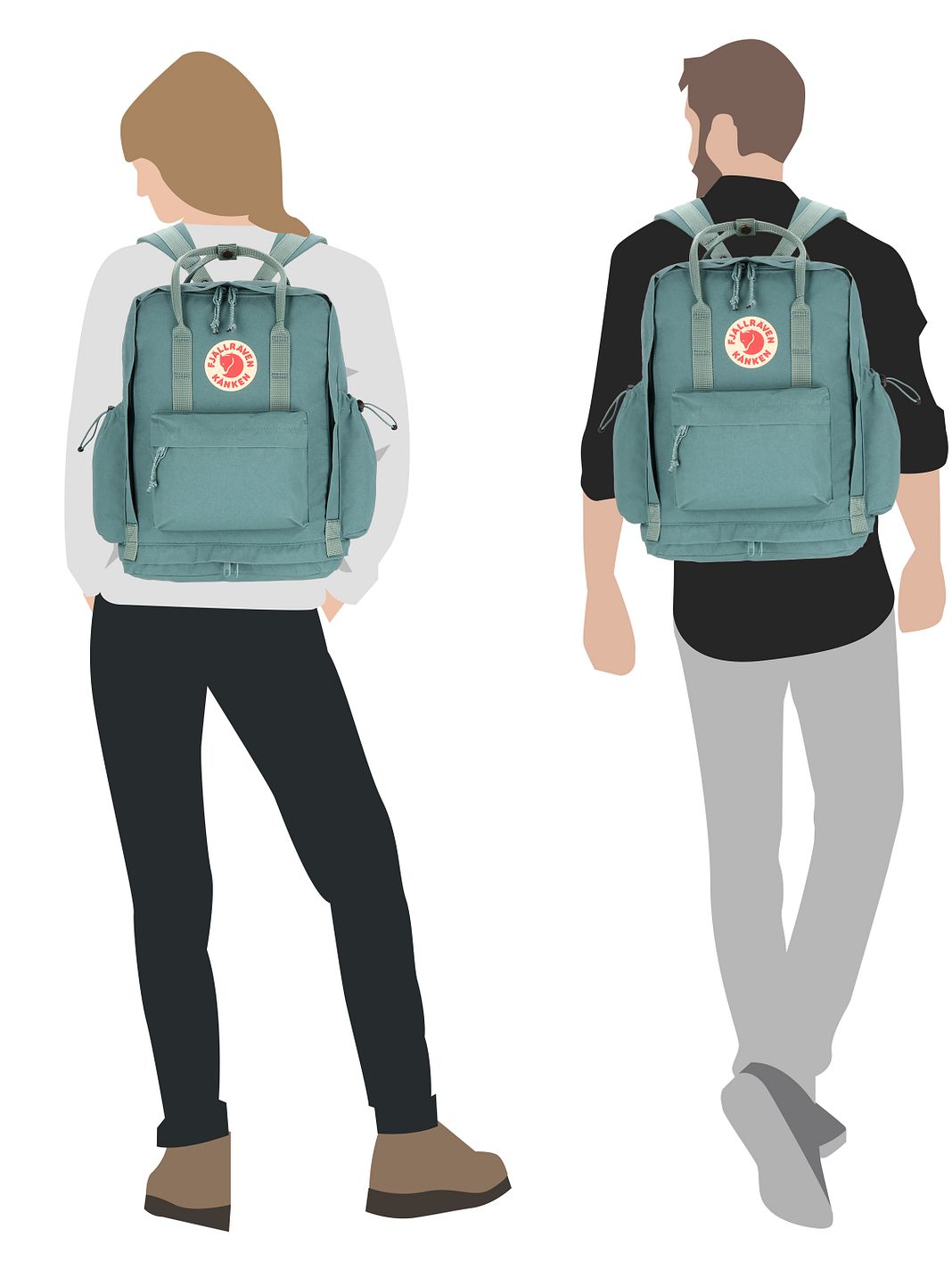 Fjällräven Kanken Outlong Mochila urbana 40 cm Compartimento para el portátil