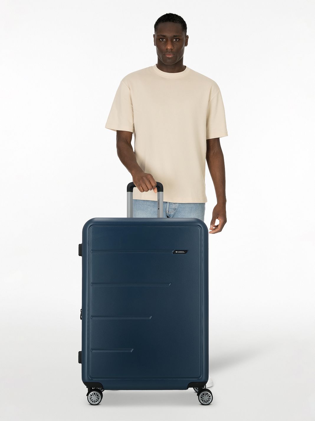 Gabol Future Plus 4 ruedas Trolley 74 cm Con asa expansible