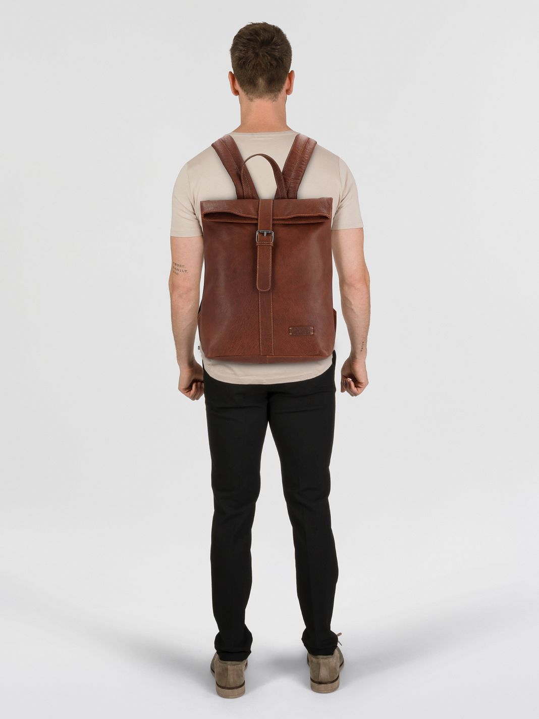Jack Kinsky Porto Zaino da giorno Vera Pelle 37 cm Vano porta PC Jack Kinsky Porto Zaino da giorno Vera Pelle 37 cm Vano porta PC