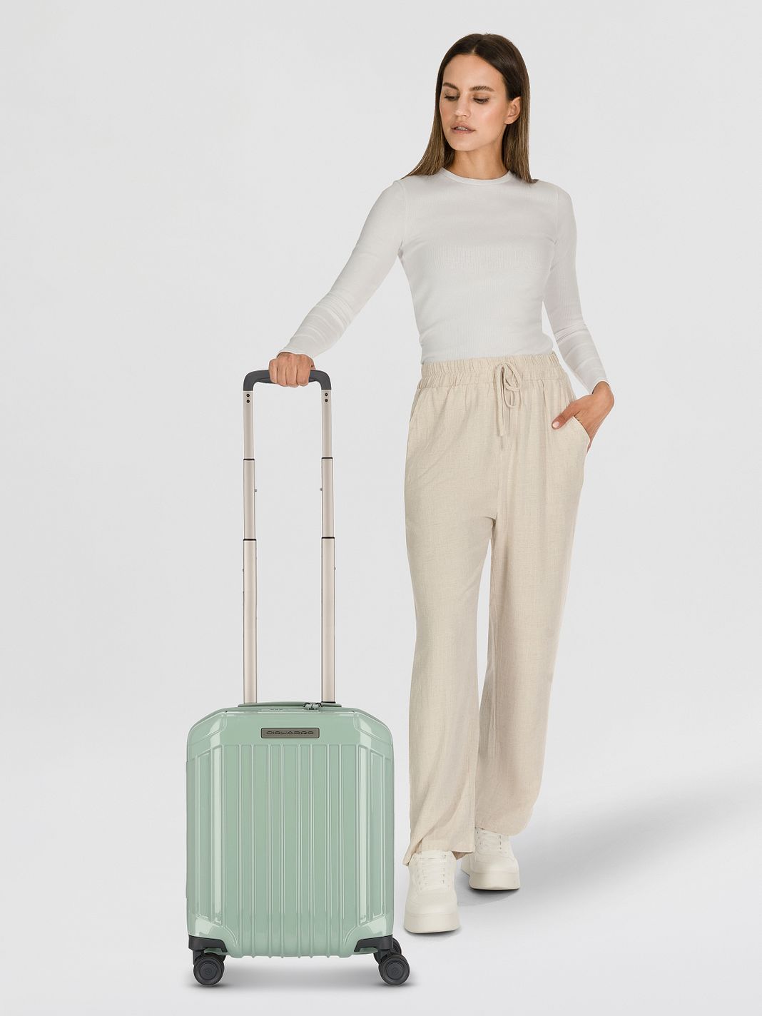 Piquadro PQ-Light 4 ruote Trolley cabina 45 cm Piquadro PQ-Light 4 ruote Trolley cabina 45 cm