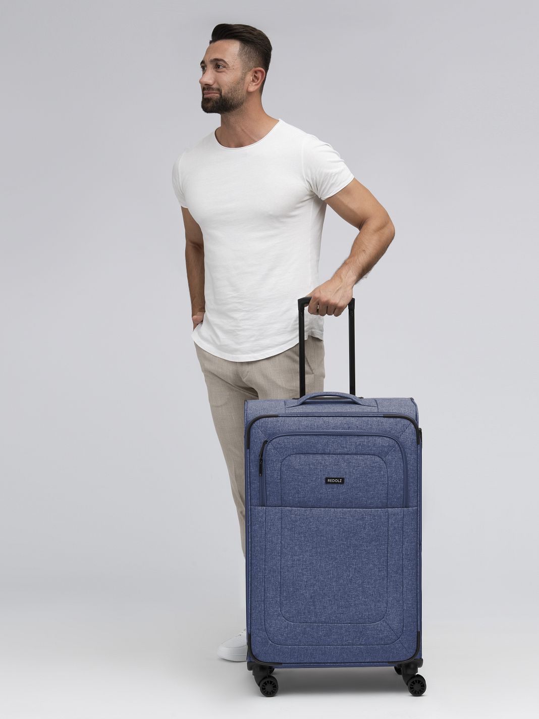 Redolz Essentials 12 LARGE 4 ruedas Trolley 79 cm Con asa expansible Redolz Essentials 12 LARGE 4 ruedas Trolley 79 cm Con asa expansible