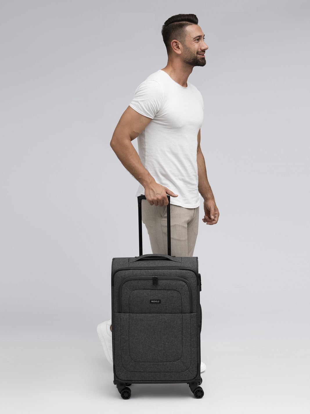 Redolz Essentials 12 MEDIUM Carrello a 4 ruote da 67 cm espandibile Redolz Essentials 12 MEDIUM Carrello a 4 ruote da 67 cm espandibile