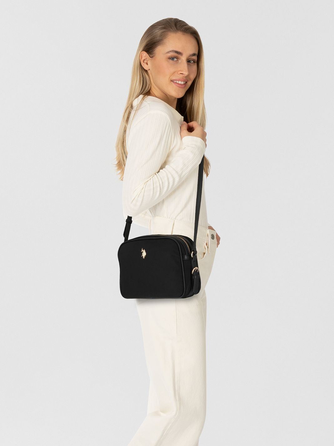 U.S. Polo Assn. Houston Borsa a tracolla 24 cm U.S. Polo Assn. Houston Borsa a tracolla 24 cm