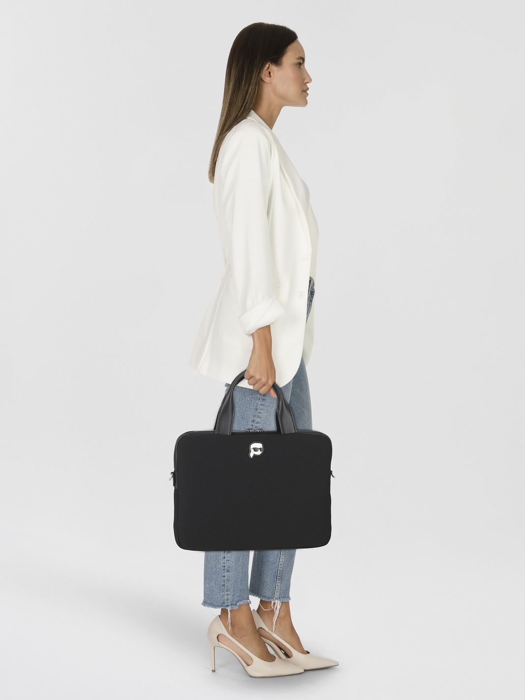 Karl Lagerfeld Ikon Läppärilaukku 35 cm Karl Lagerfeld Ikon Läppärilaukku 35 cm