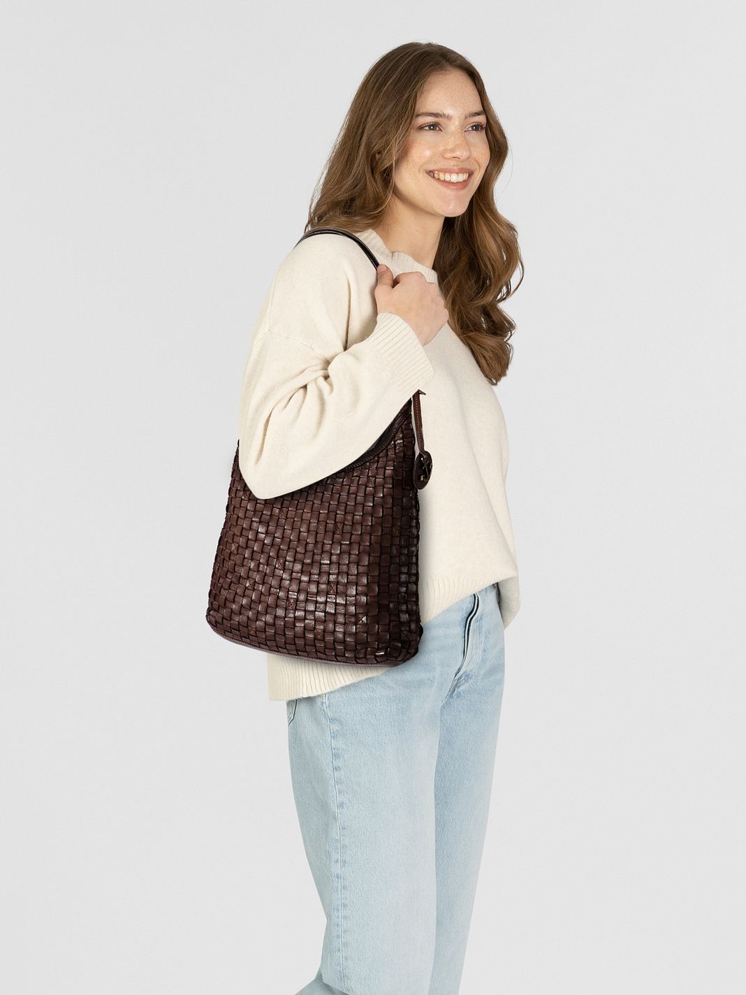 Harbour 2nd Tuula-Up Borsa a spalla Vera Pelle 29 cm Harbour 2nd Tuula-Up Borsa a spalla Vera Pelle 29 cm