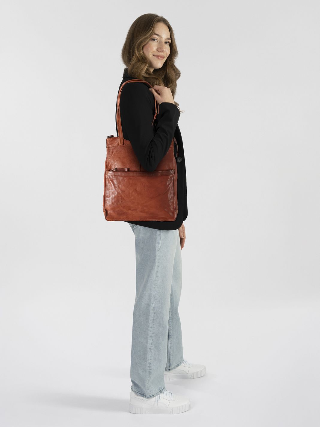 Harbour 2nd Franny Zaino da giorno Vera Pelle 36 cm Harbour 2nd Franny Zaino da giorno Vera Pelle 36 cm