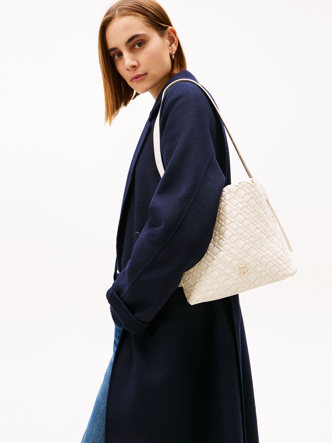 Tommy Hilfiger TH Braided Borsa a spalla 25 cm Tommy Hilfiger TH Braided Borsa a spalla 25 cm