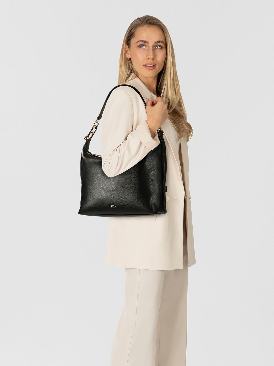 Furla Tonie Borsa a spalla Vera Pelle 27.5 cm Furla Tonie Borsa a spalla Vera Pelle 27.5 cm