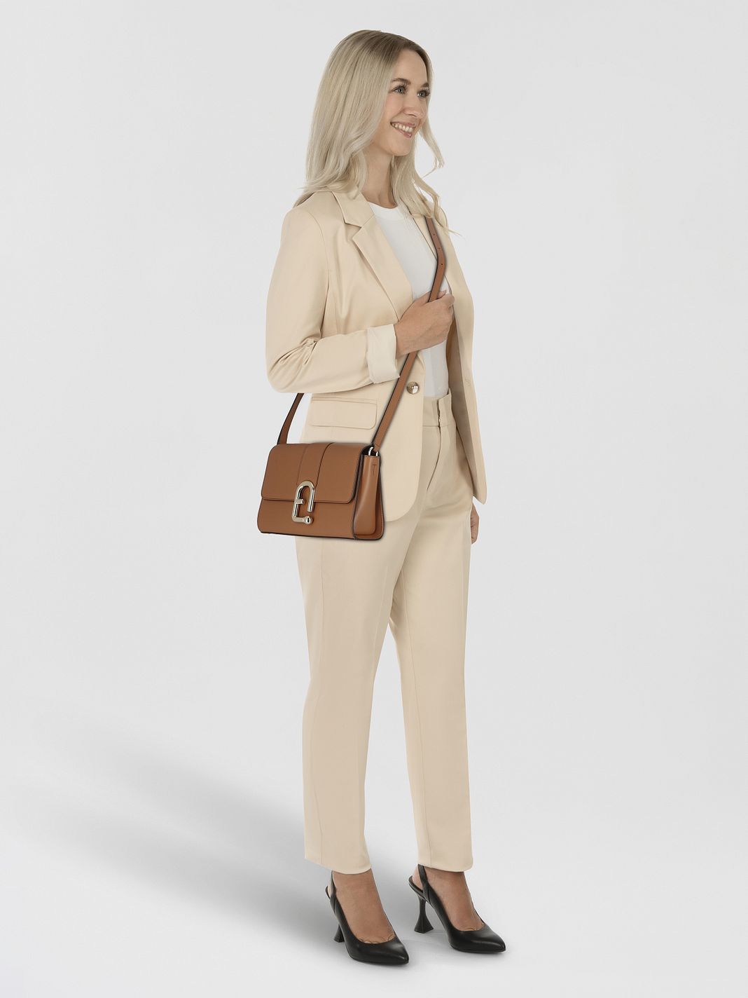 Furla Urban Borsa a tracolla S Vera Pelle 22.5 cm